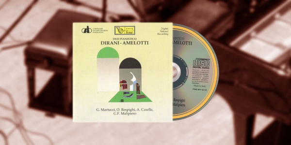 Martucci Respighi Casella Malipiero per pf. a 4 mani