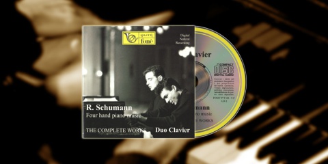 Robert Schumann Four hand piano music